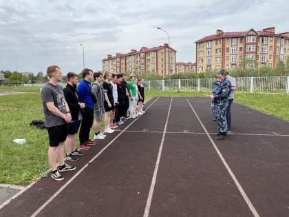 Абитуриенты высших учебный заведений ФСИН России сдали зачеты по физической подготовке