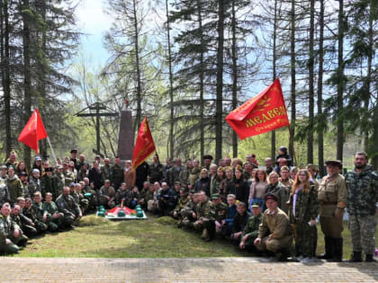 В Давыдово состоялось захоронение останков воинов Великой Отечественной войны