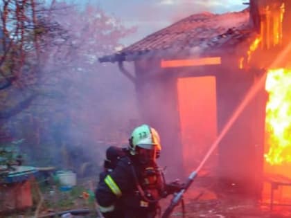 На пожаре в Маловишерском районе погиб человек