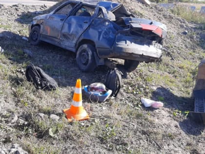 В Новгородском районе водитель уснул за рулём и улетел в кювет