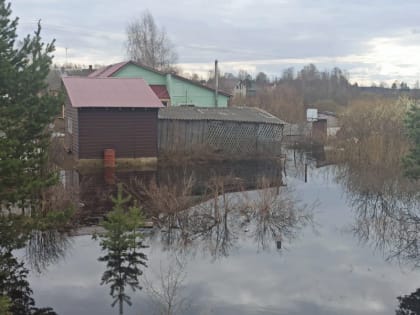 Более двадцати участков подтоплено в Хвойной