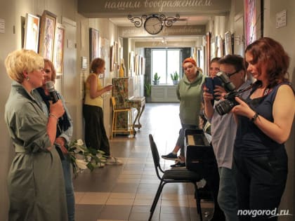 В арт-пространстве «Бульвар» прошла презентация выставки художника Анны Корчевской