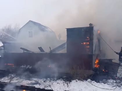 На пожаре на Береговой улице в Великом Новгороде погиб человек