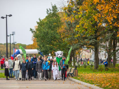 Больше 500 новгородцев приняли участие во Всероссийском дне ходьбы