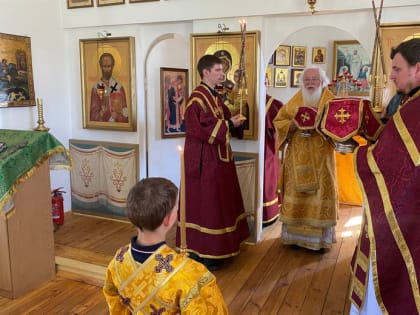 Митрополит Лев совершил Литургию в день памяти святых благоверных князей Бориса и Глеба