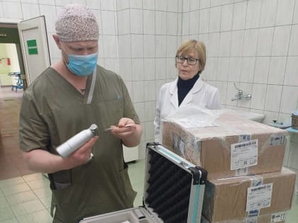 Травматологи клиники №1 в Великом Новгороде получили новое оборудование
