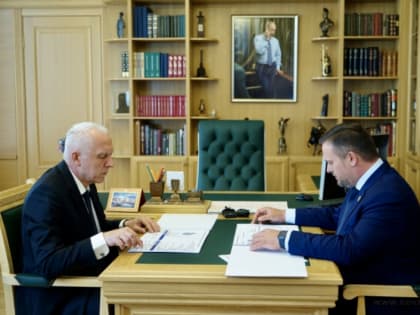 Особая экономическая зона, здравоохранение, спорт: Александр Гуцан и Андрей Никитин обсудили развитие Новгородской области