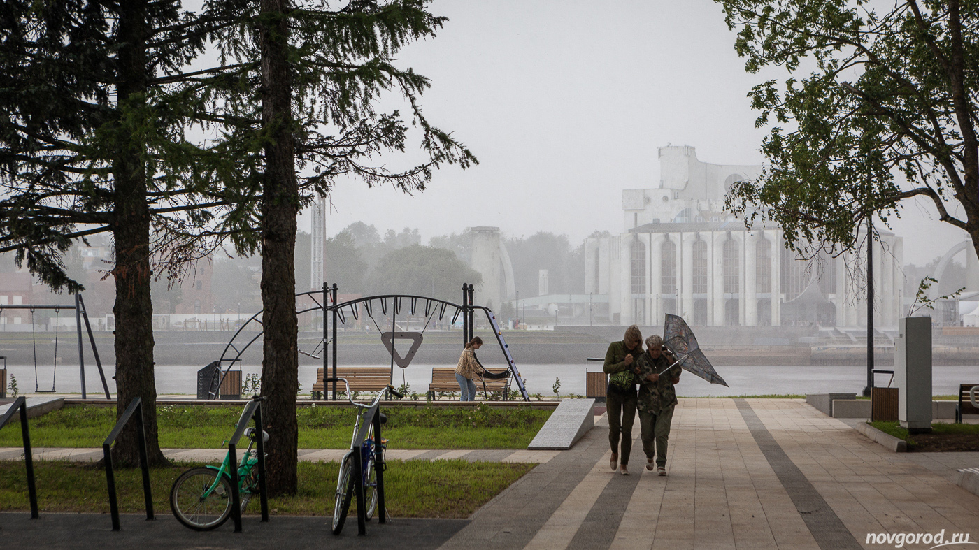 набережная в великом новгороде