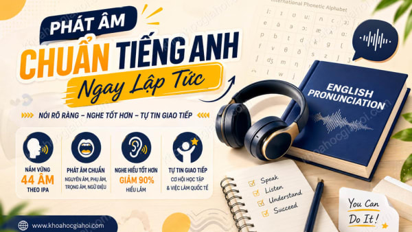 Khóa Học Phát Âm Chuẩn Tiếng Anh