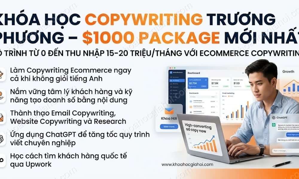 Khóa Học Copywriting Trương Phương – $1000 Package Mới Nhất