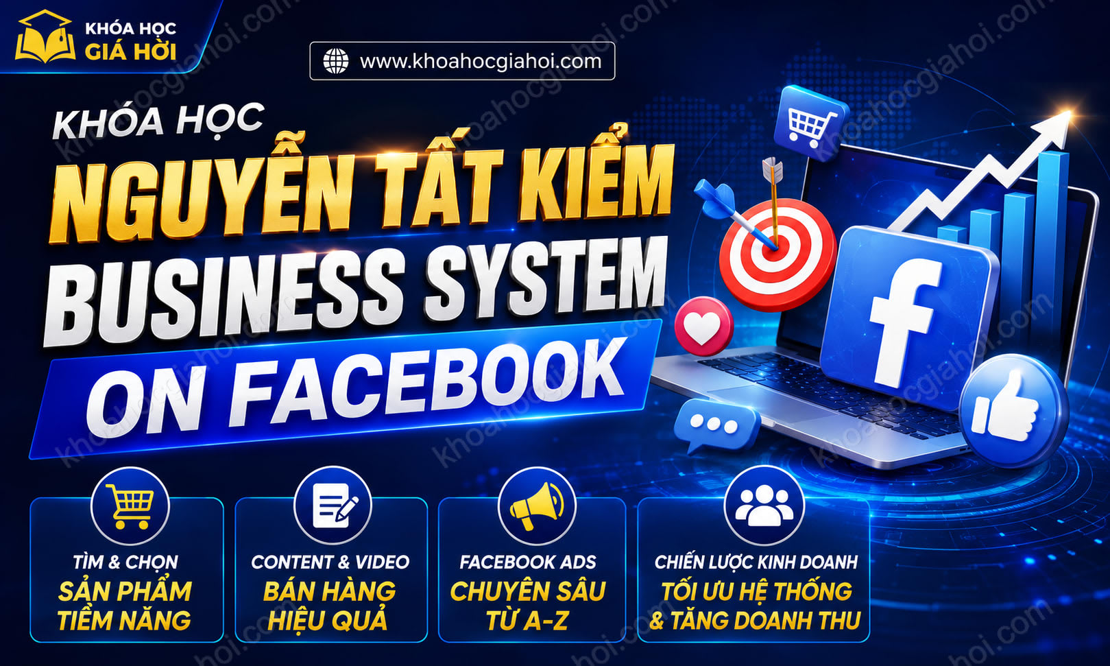 Khóa Học Nguyễn Tất Kiểm Business System On Facebook