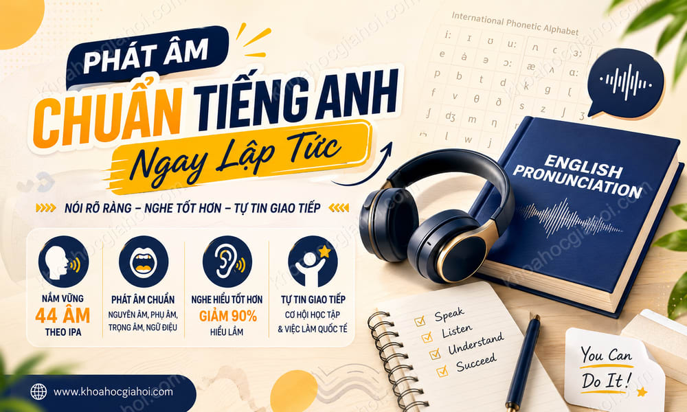 Khóa Học Phát Âm Chuẩn Tiếng Anh