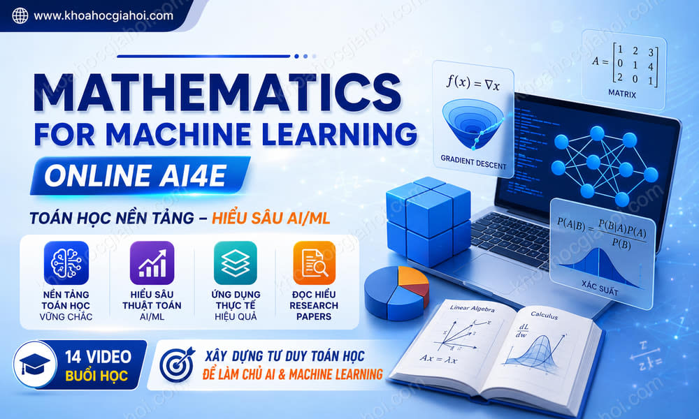 Khóa Học Mathematics For Machine Learning Online AI4e