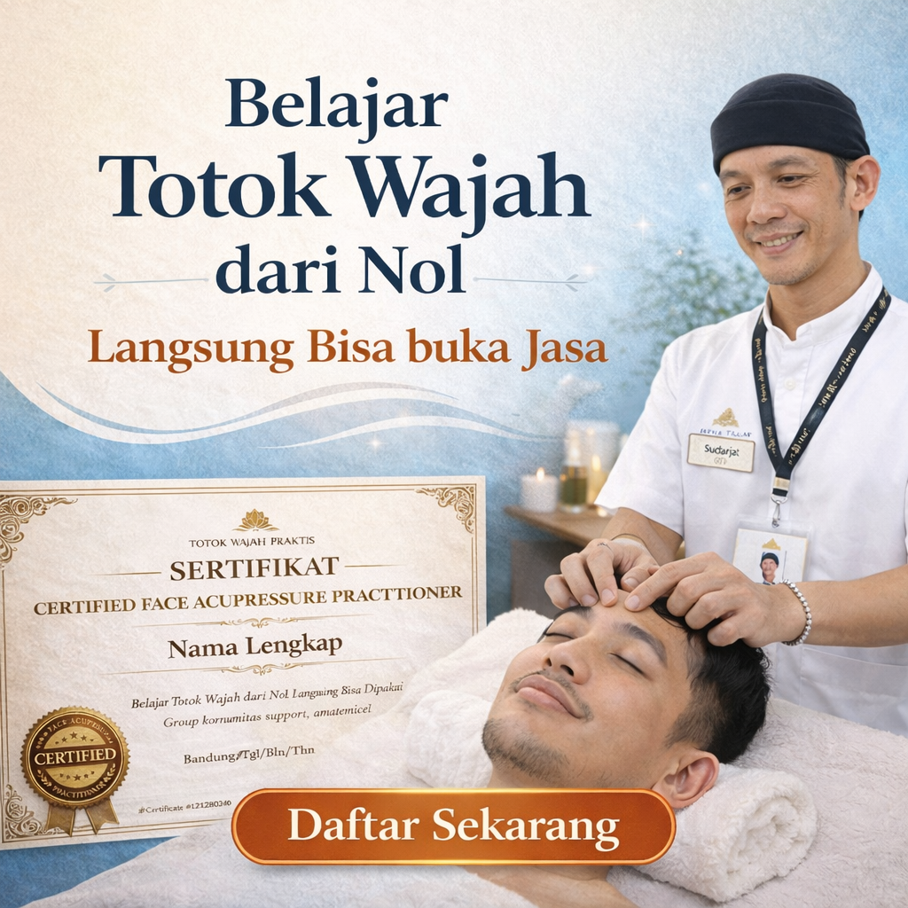Belajar Totok Wajah dari Nol