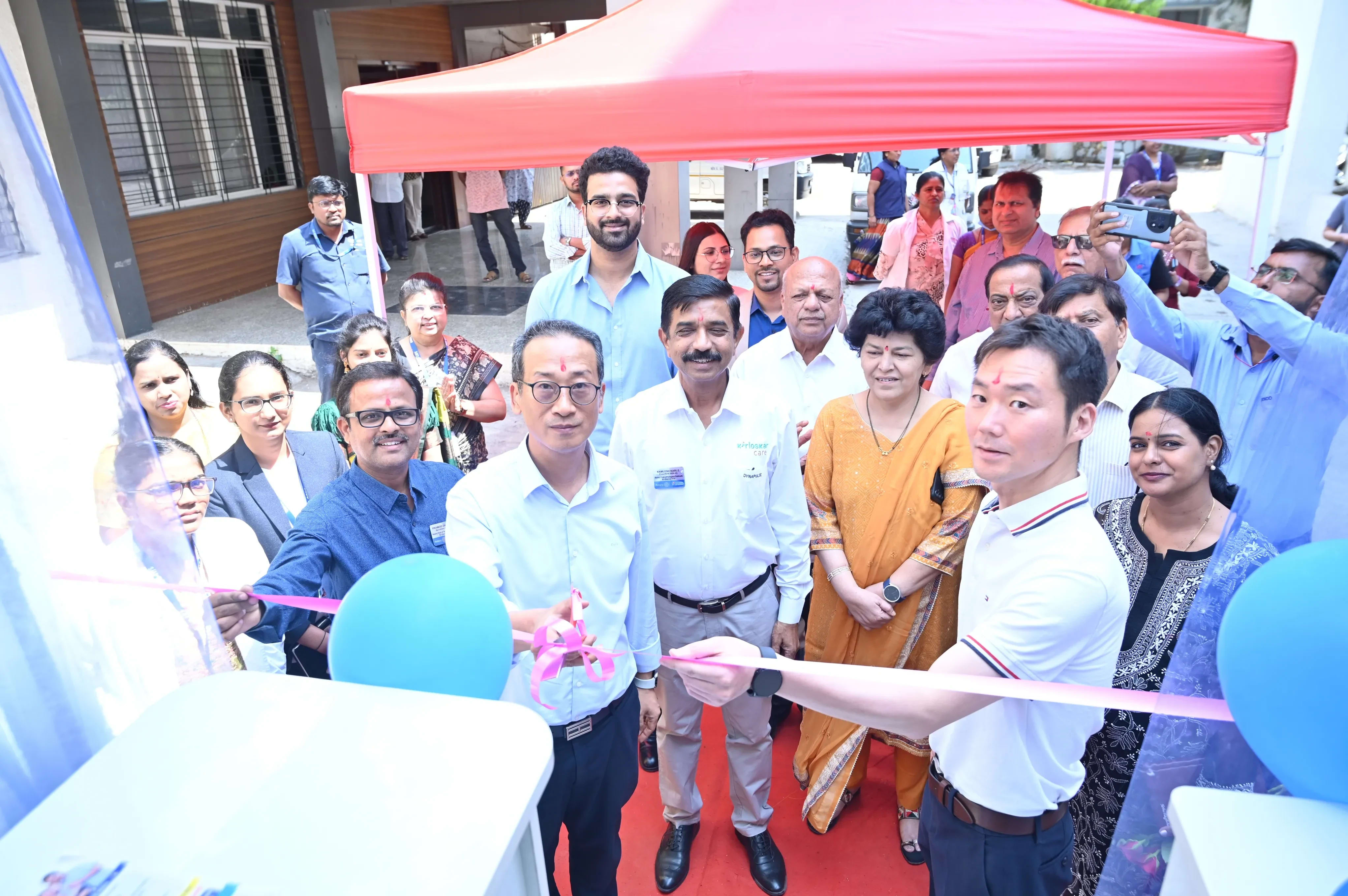 Thermal Screening Van Donation by Posco Steel