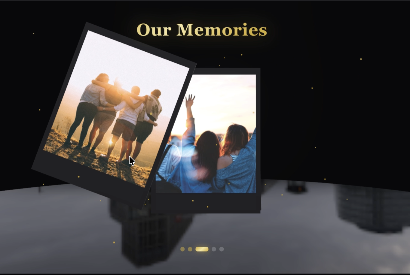 Photo Stack Memories - General Greeting Card Templates