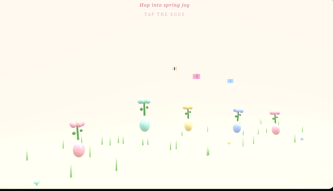 Easter Egg Garden - Eid Mubarak 2026 & Festival Greeting Card Templates