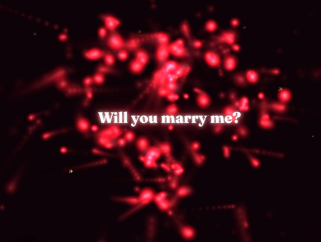 Marry Me — 3D Proposal - Wedding Greeting Card Templates