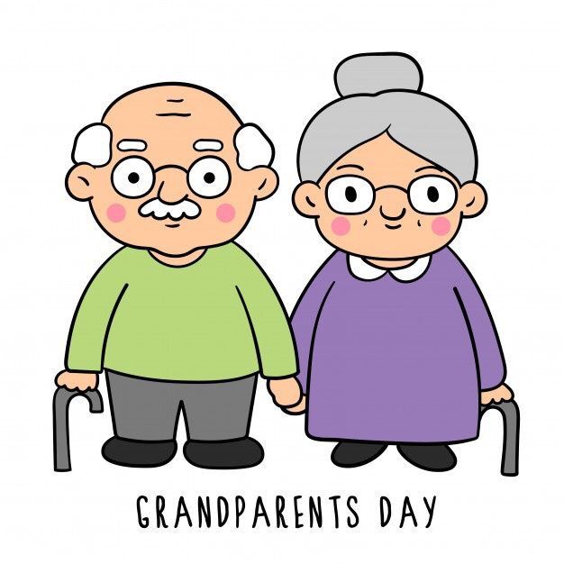 Grandparents' Love Tree greeting card template