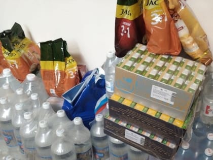 Сбор гуманитарной помощи жителям Белгородской области