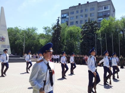 Священник принял участие в церемонии принятия военной присяги