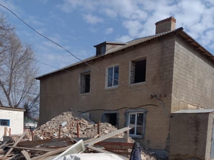 В Арзгире капитально ремонтируют школу №1