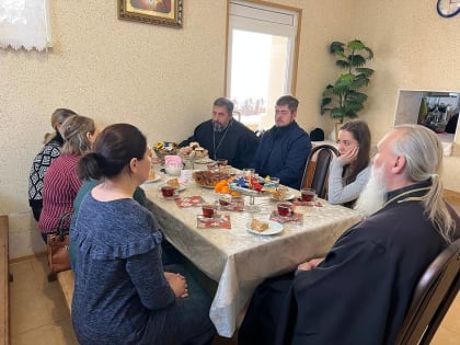 В Покровском соборе города Невинномысска прошла встреча духовенства с семьями мобилизованных