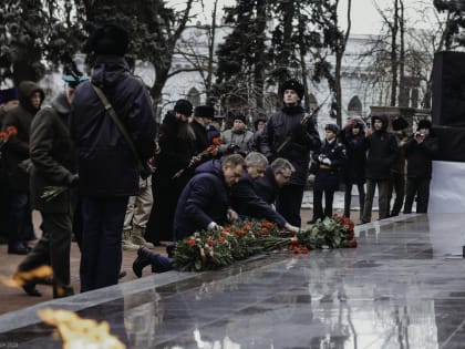 Молодогвардейцы Ставрополья приняли участие в митинге