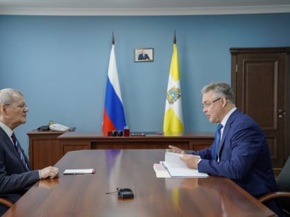 РАБОЧАЯ ВСТРЕЧА С ПОЛНОМОЧНЫМ ПРЕДСТАВИТЕЛЕМ ПРЕЗИДЕНТА РФ В СКФО