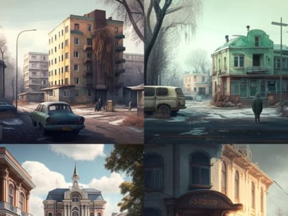 Сугробы во дворах Ставрополя заметила даже нейросеть