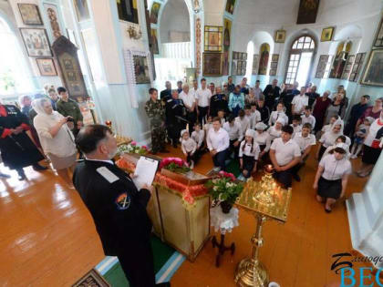 Спасские казачата приняли присягу