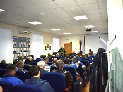 Встреча агитационной группы с работниками ЛПУМГ