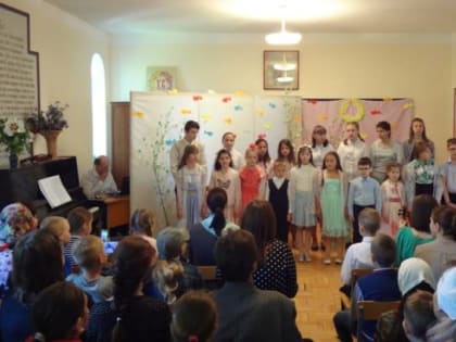 В Покровском соборе Невинномысска прошел детский праздник