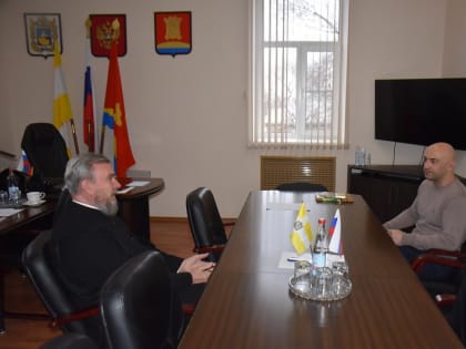 Благочинный Дивенского округа провел рабочую встречу с главой Апанасенковского муниципального округа