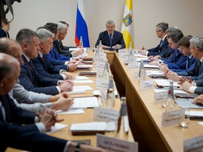 Глава Ставрополья обсудил поддержку ОПК с полпредом Юрием Чайкой