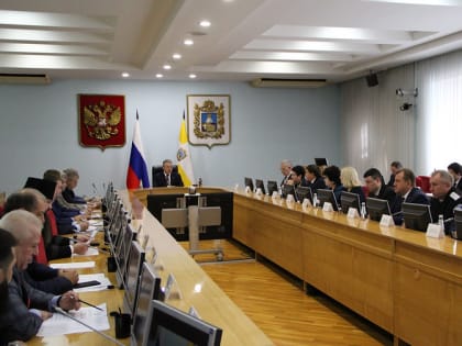 Секретарь епархиального управления принял участие в заседании совета при Губернаторе Ставропольского края по вопросам межэтнических отношений