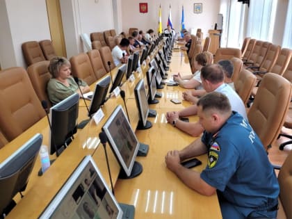 В администрации округа проведено совещание