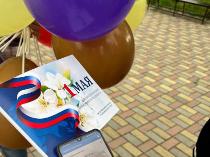 1 мая волонтеры помогали голосовать в рамках ФГКС