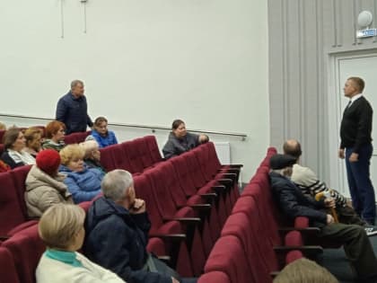 Глава округа встретился с жителями Спицевки