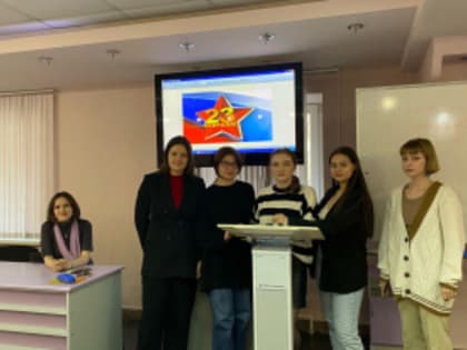 Воспитательная работа в канун Дня защитника Отечества в ВШУ