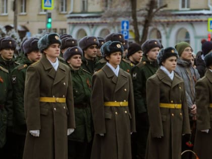 Невинномысцев поздравили с Днем кадета