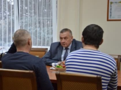 Встреча с мобилизованными земляками