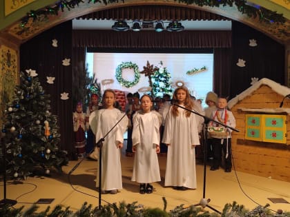 В Православной Свято-Владимирской гимназии г. Ставрополя состоялся праздник, посвященный Рождественским дням православной культуры