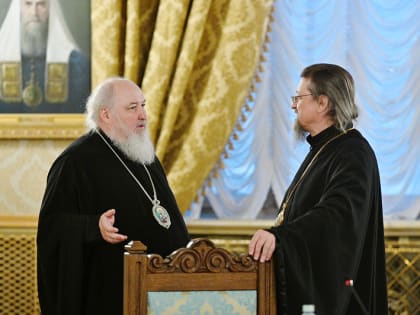 Митрополит Кирилл принял участие в очередном заседании Высшего Церковного Совета