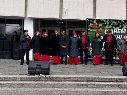 Более 100 килограммов солдатской каши приготовили в Предгорье на 23 Февраля