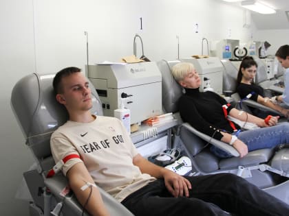 Студенты и сотрудники Пятигорского института СКФУ стали донорами