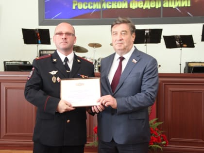 Награды Думы края вручены лучшим полицейским Ставрополья