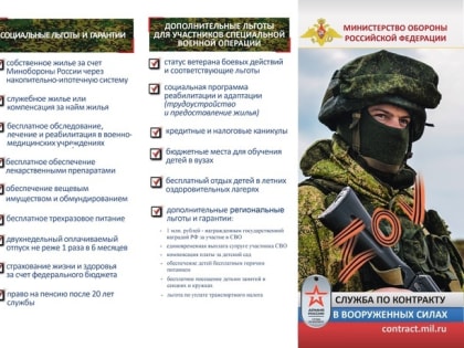 Служба по контракту в вооруженных силах