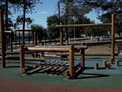 Сквер благоустроили в селе Александровского округа