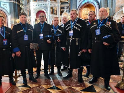 Ставропольские казаки приняли участие во II Большом круге Всероссийского казачьего общества